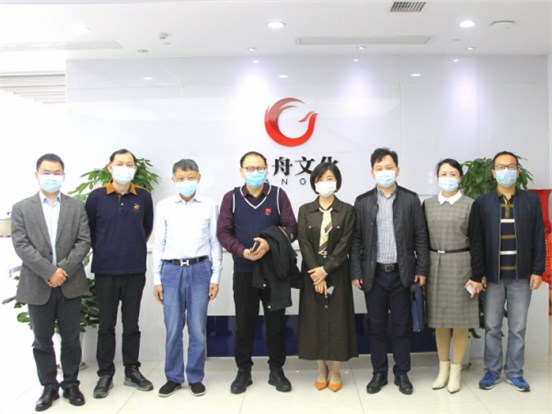 省委宣传部部务会成员、省文资委专职副主任刘尤碧一行来PG娱乐文化调研